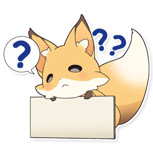 ❓ Стикер «Girly Fox Remastered» для Telegram