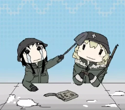 😭 Стикер «Girls Last Tour» для Telegram