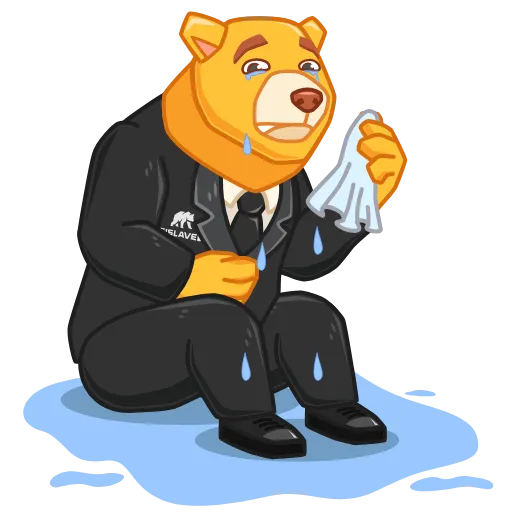 😭 Стикер «gislavedrus» для Telegram