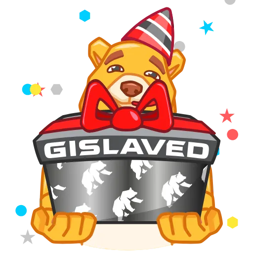 🎁 Стикер «gislavedrus» для Telegram
