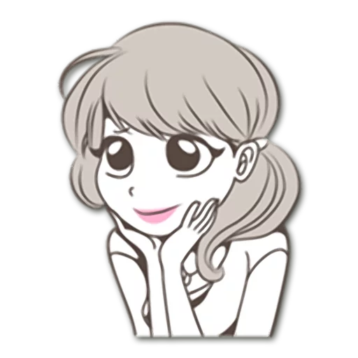 😌 Стикер «Giselle» для Telegram