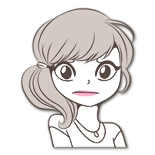 😑 Стикер «Giselle» для Telegram