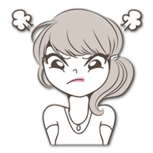 😤 Стикер «Giselle» для Telegram