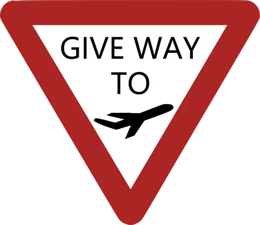 👻 Стикер «Give Way» для Telegram