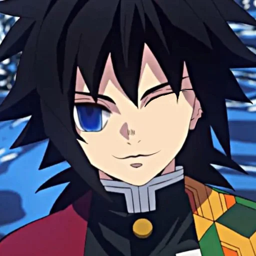 🖤 Стикер «Giyu Tomioka» для Telegram