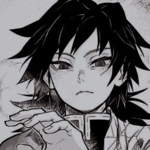 🖤 Стикер «Giyu Tomioka» для Telegram