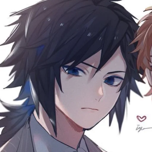 🖤 Стикер «Giyu Tomioka» для Telegram