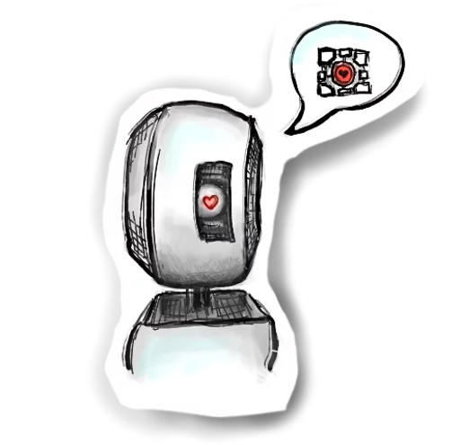 😘 Стикер «Glados» для Telegram
