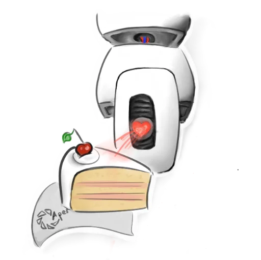 😍 Стикер «Glados» для Telegram