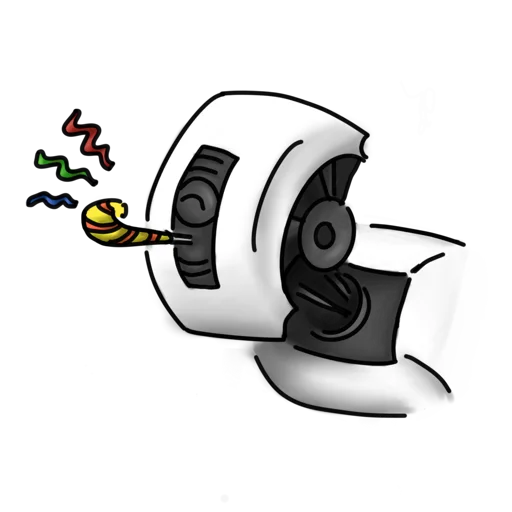 🎉 Стикер «Glados» для Telegram