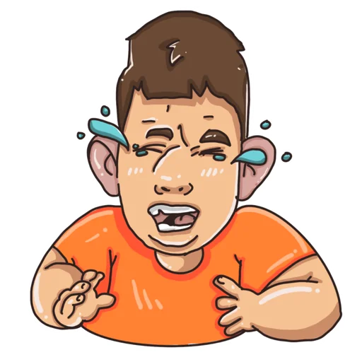 😂 Стикер «GLADVALAKAS» для Telegram