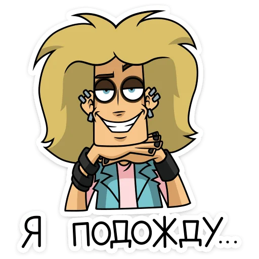 Стикер 7 Глэм - Metal Family