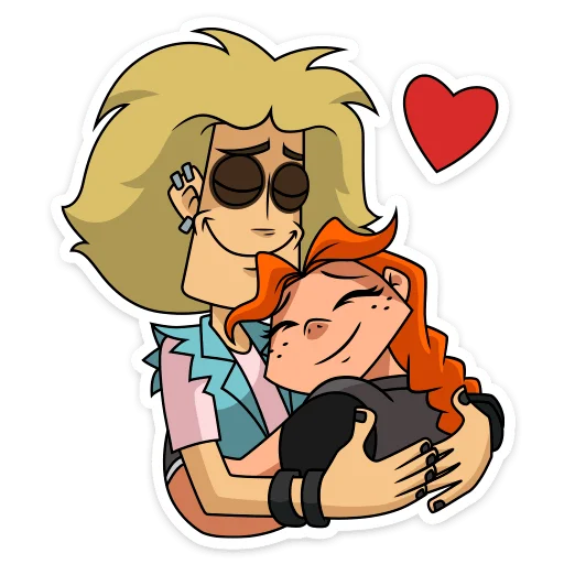 Стикер 19 Глэм - Metal Family