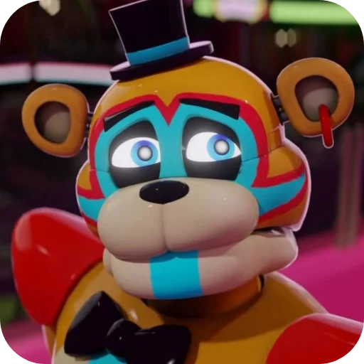 😟 Стикер «Glamrock Freddy» для Telegram