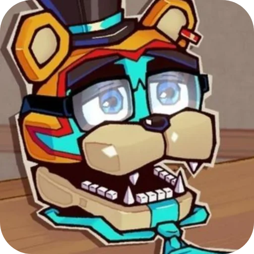 🧐 Стикер «Glamrock Freddy» для Telegram