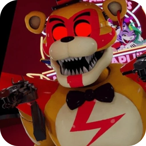 👺 Стикер «Glamrock Freddy» для Telegram