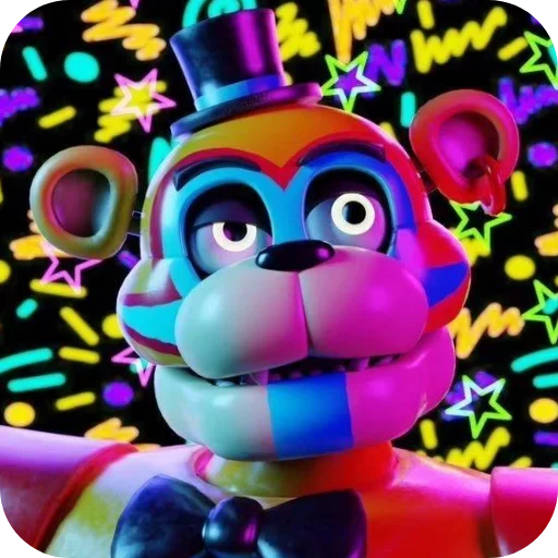 🤨 Стикер «Glamrock Freddy» для Telegram