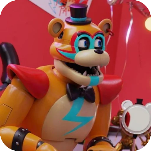 😺 Стикер «Glamrock Freddy» для Telegram