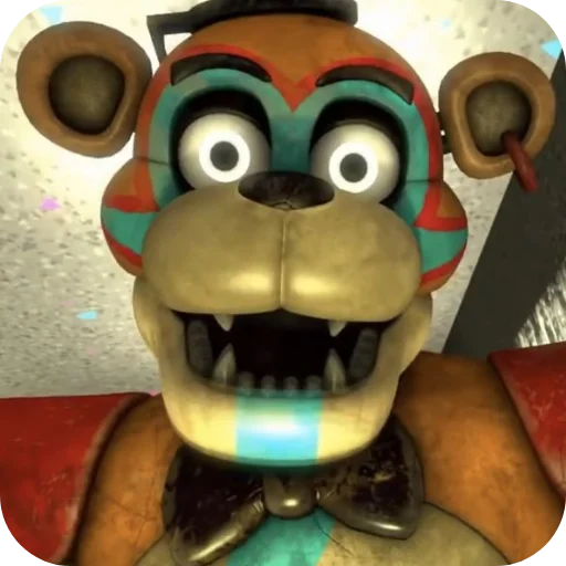 🤪 Стикер «Glamrock Freddy» для Telegram