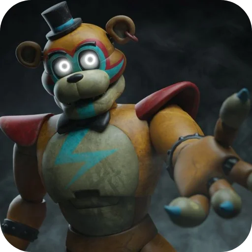 🫴 Стикер «Glamrock Freddy» для Telegram