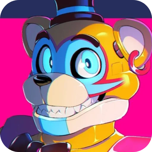 Стикерпак Glamrock Freddy для Telegram