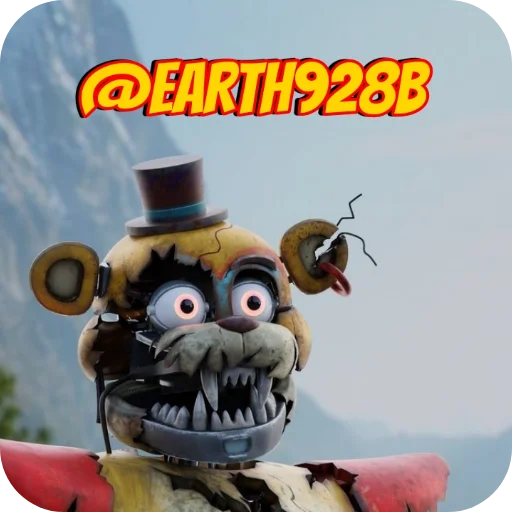 🤕 Стикер «Glamrock Freddy» для Telegram