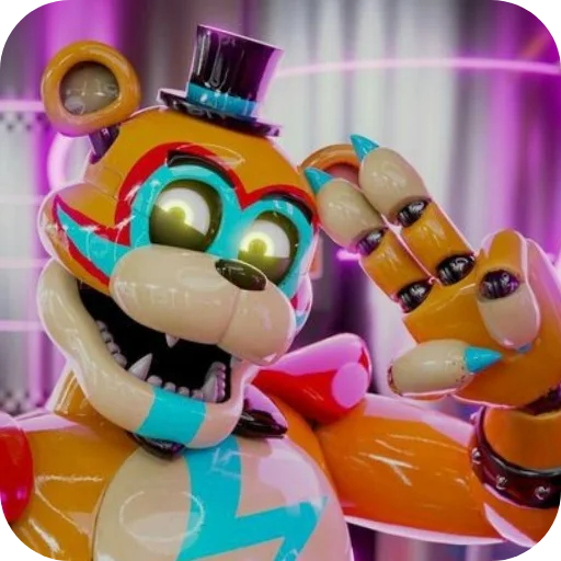👋 Стикер «Glamrock Freddy» для Telegram