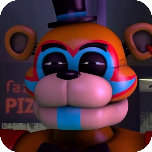 😑 Стикер «Glamrock Freddy» для Telegram
