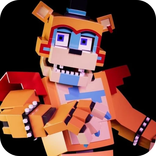 👾 Стикер «Glamrock Freddy» для Telegram