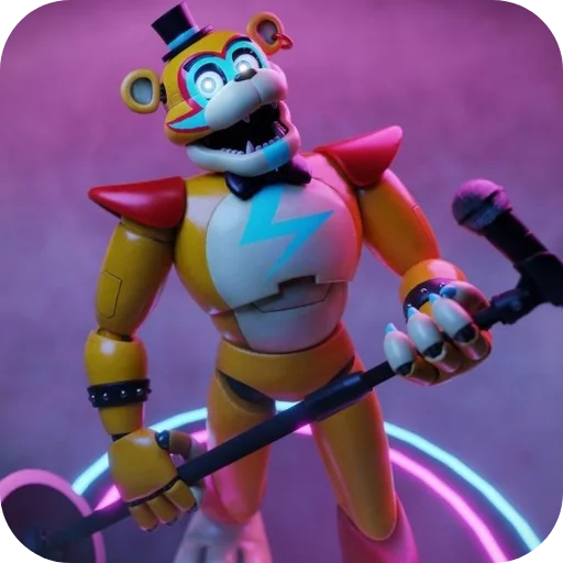 🎤 Стикер «Glamrock Freddy» для Telegram