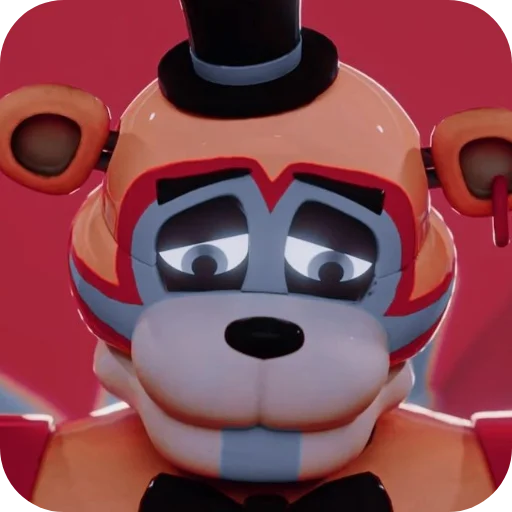 🎩 Стикер «Glamrock Freddy» для Telegram