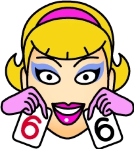 🃏 Стикер «Гламур» для Telegram