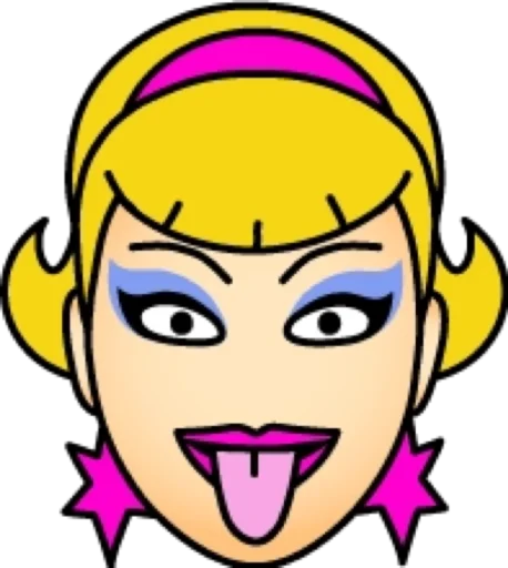 😛 Стикер «Гламур» для Telegram