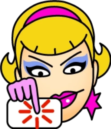 🧐 Стикер «Гламур» для Telegram