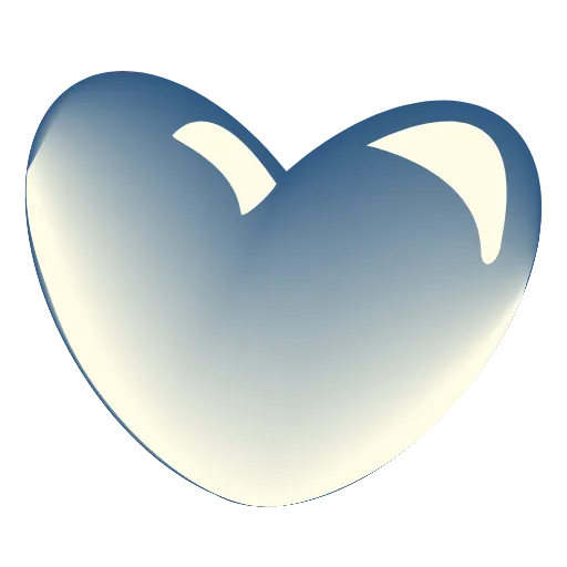 Стикер 56 Glass Hearts