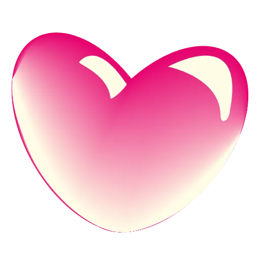 Стикер 53 Glass Hearts