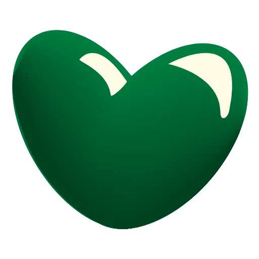 Стикер 32 Glass Hearts