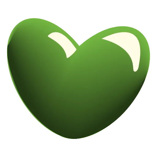 Стикер 36 Glass Hearts