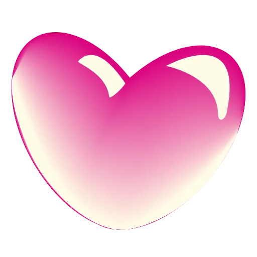 Стикер 54 Glass Hearts