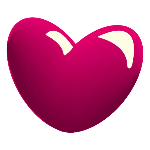 Стикер 11 Glass Hearts