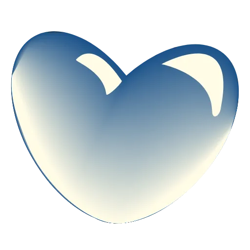 Стикер 57 Glass Hearts