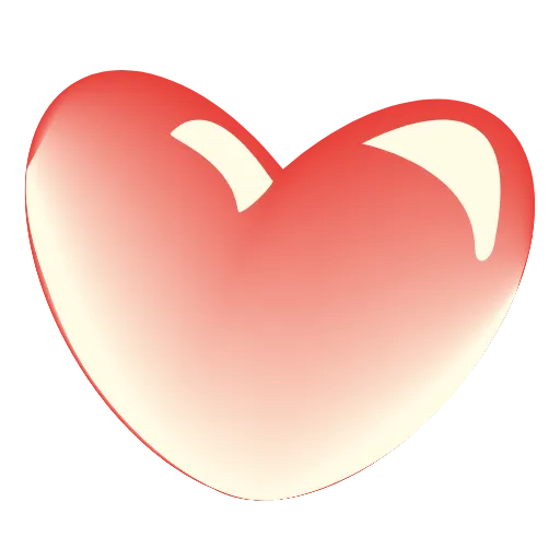 Стикер 45 Glass Hearts
