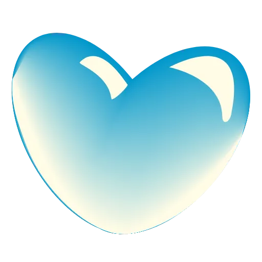 Стикер 58 Glass Hearts