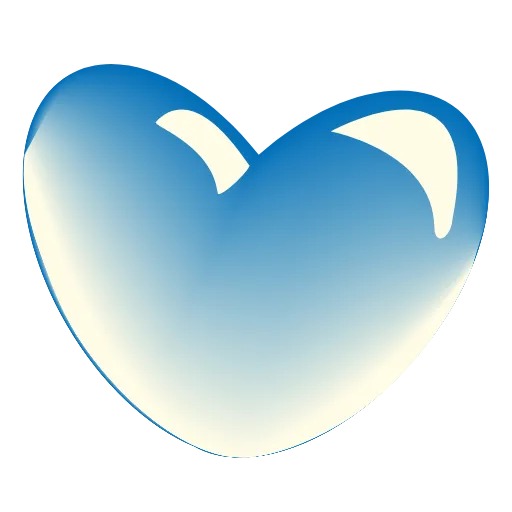 Стикер 61 Glass Hearts