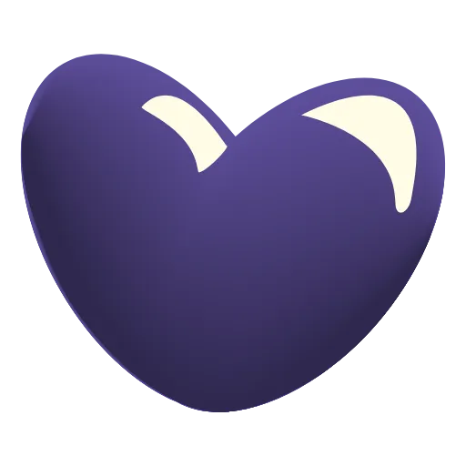 Стикер 20 Glass Hearts