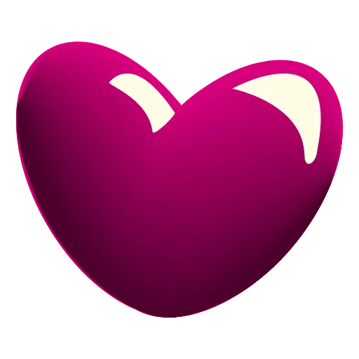Стикер 12 Glass Hearts