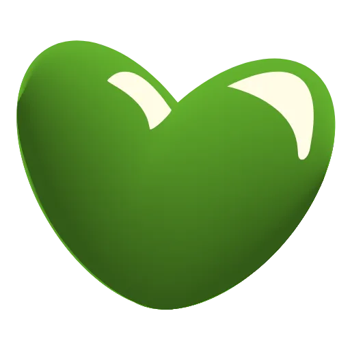 Стикер 35 Glass Hearts