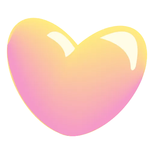 Стикер 2 Glass Hearts