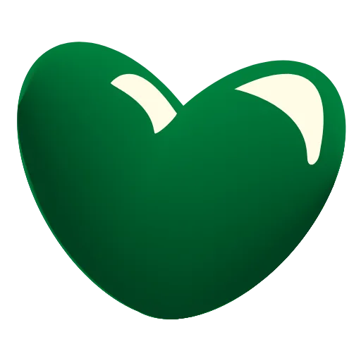 Стикер 34 Glass Hearts