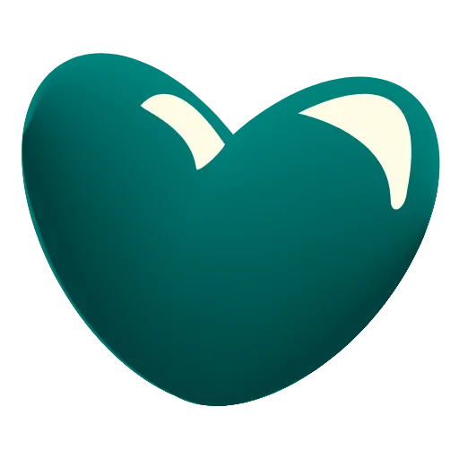 Стикер 31 Glass Hearts